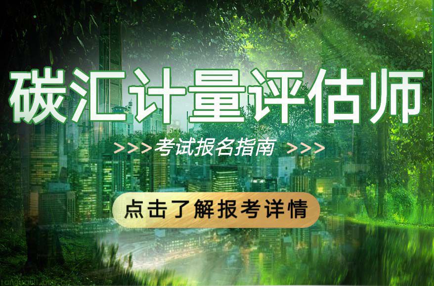 碳汇计量评估师（2025年）培训及能力验证试安排
