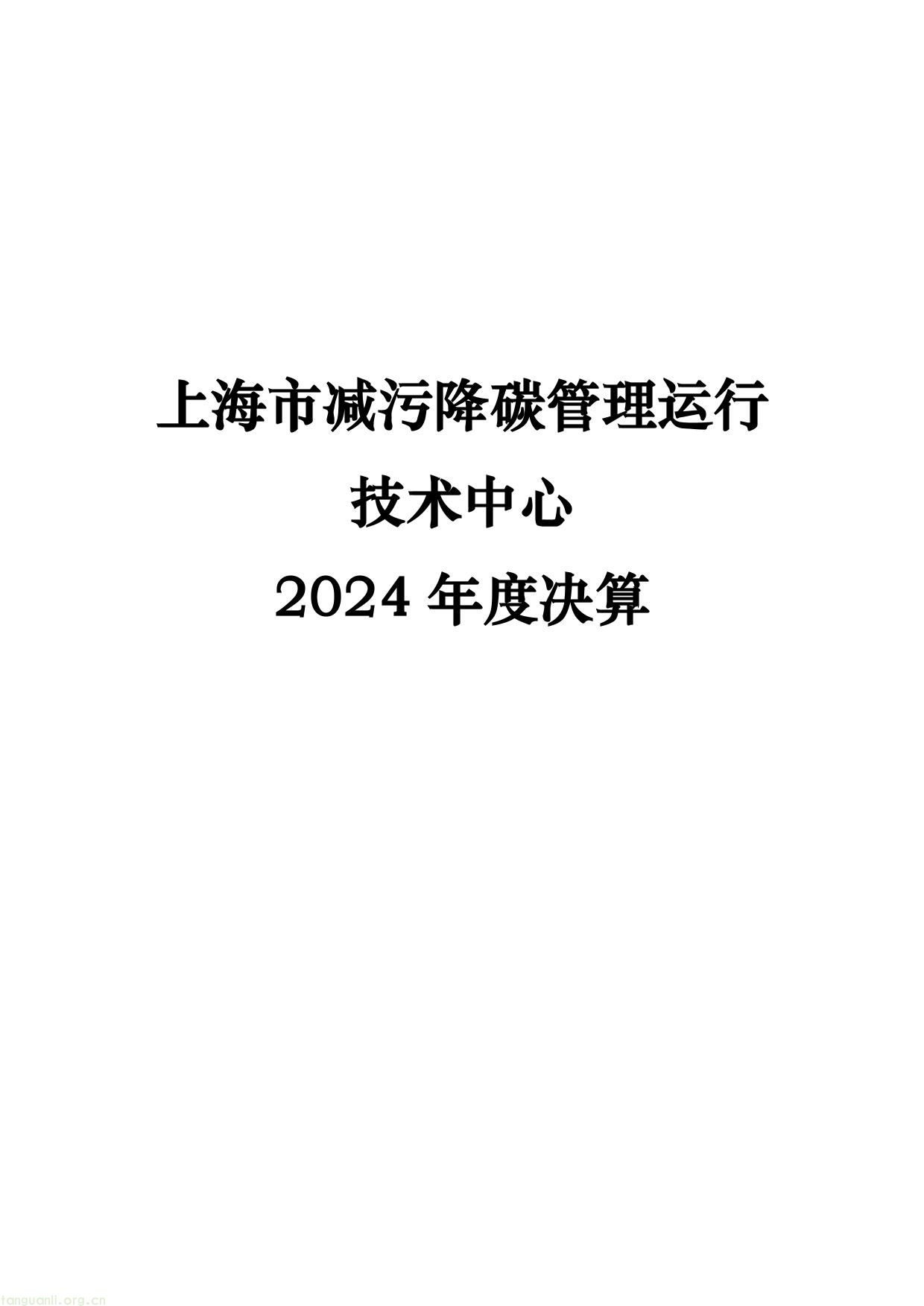 上海市减污降碳管理运行__技术中心__2024 年度决算-01.jpg