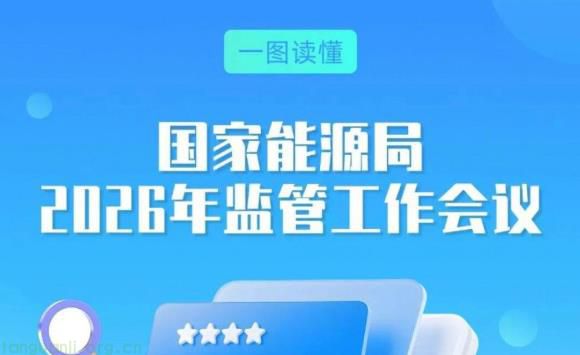 图解丨国家能源局2026年监管工作会议
