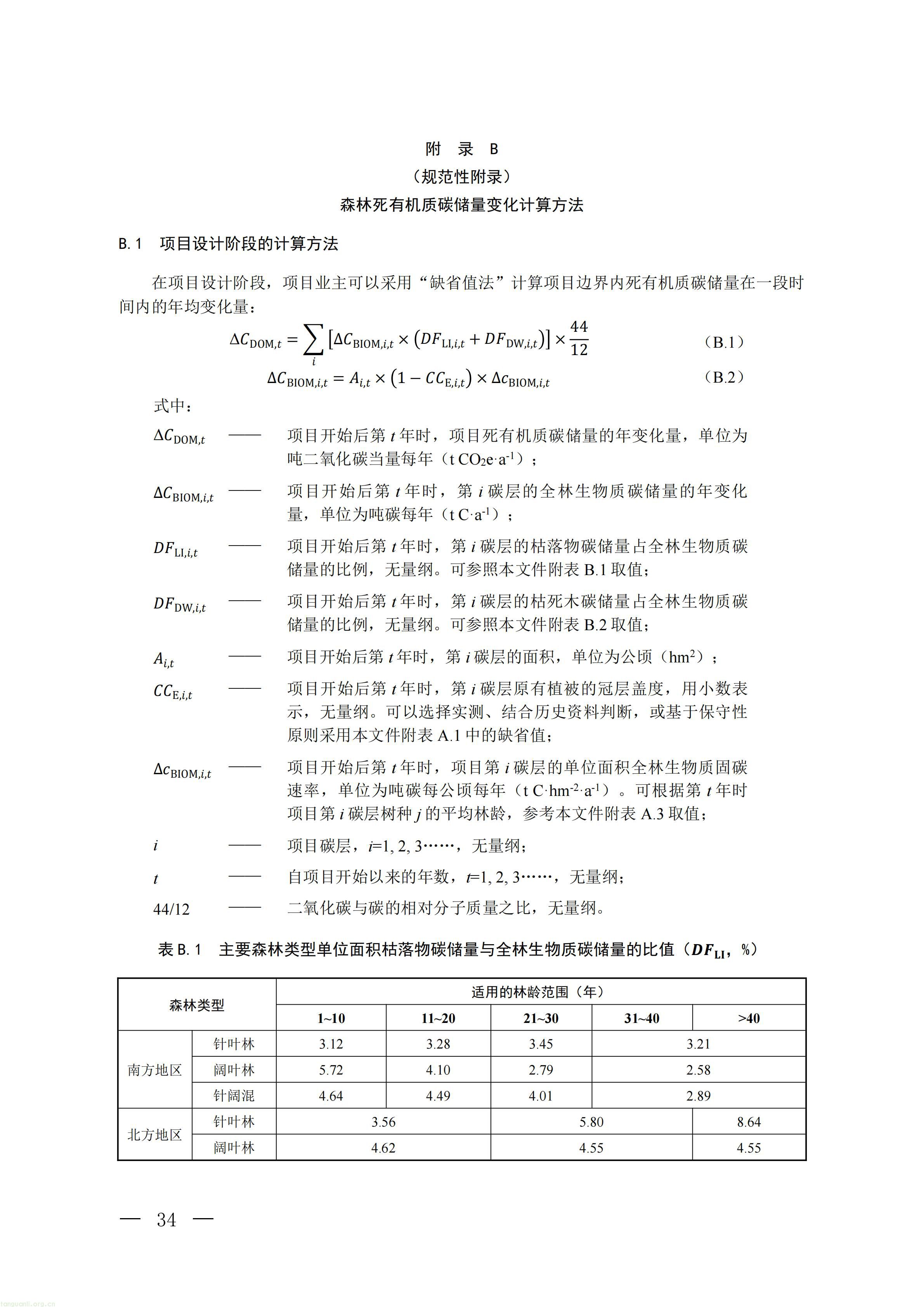 CCER 造林碳汇项目开发新规:《温室气体自愿减排项目方法学 造林碳汇(CCER‑14‑001‑V02)》发布(图31) 生态_31.jpg