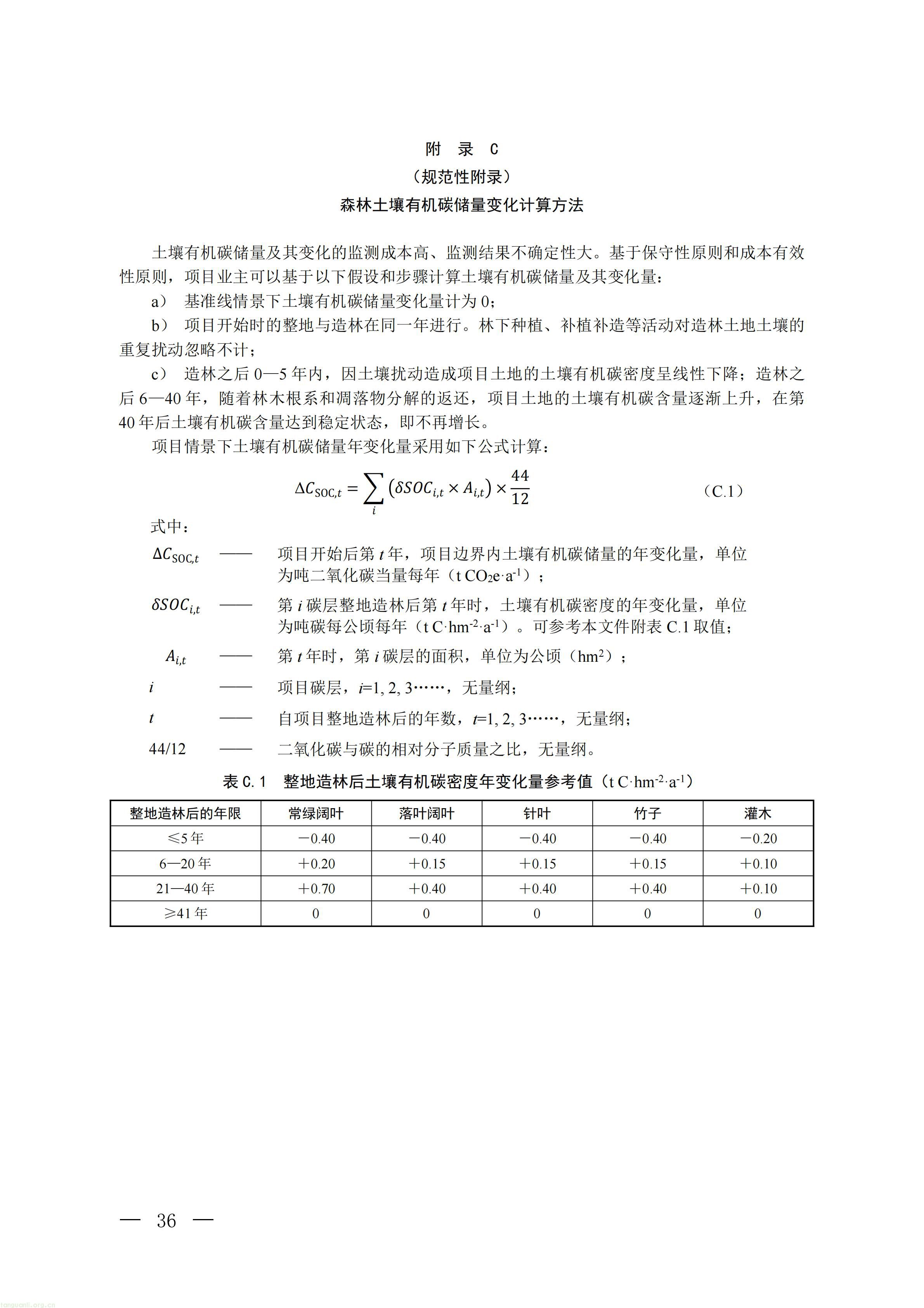 CCER 造林碳汇项目开发新规:《温室气体自愿减排项目方法学 造林碳汇(CCER‑14‑001‑V02)》发布(图33) 生态_33.jpg