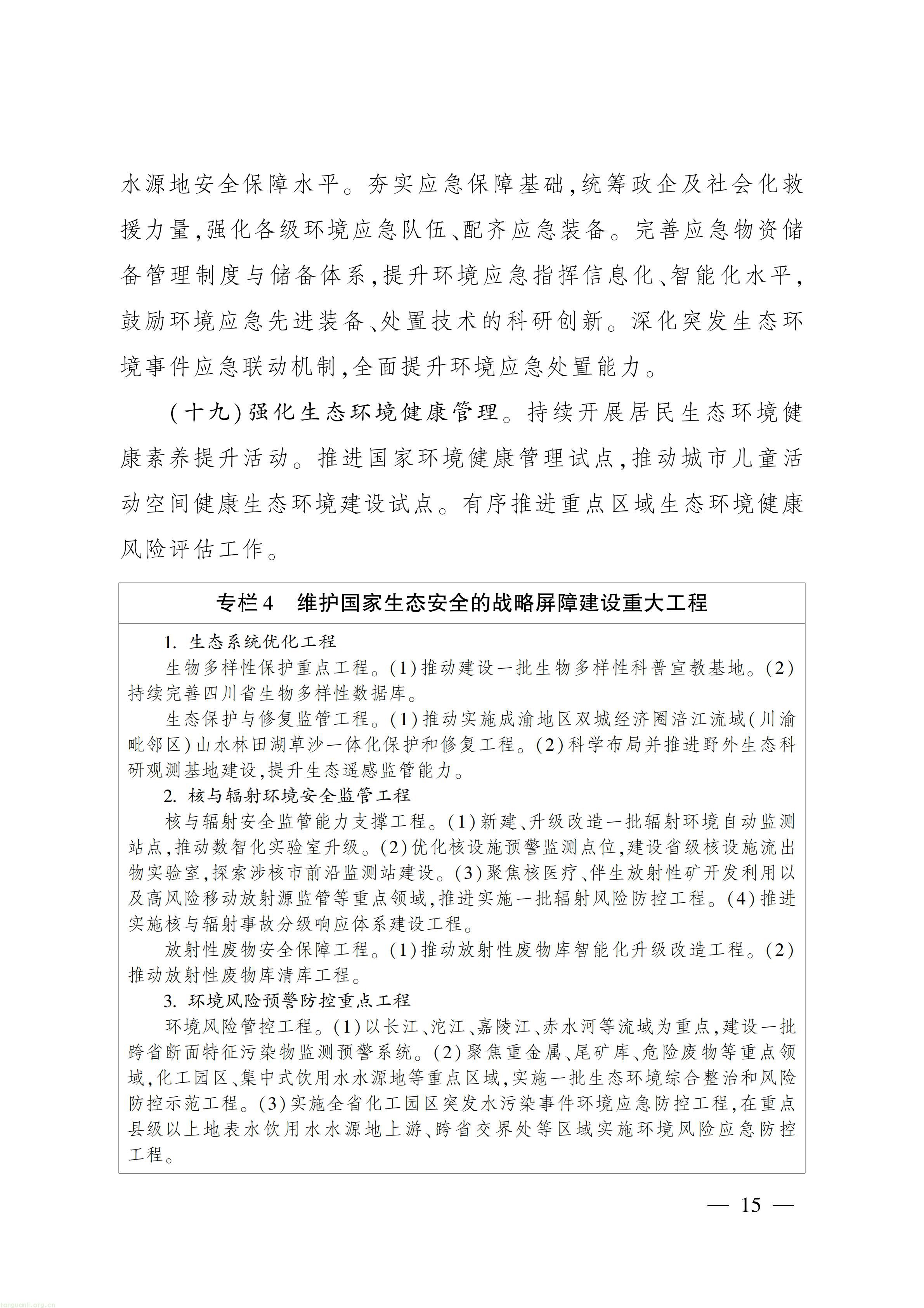 美丽四川 “十五五” 规划出台,推进碳市场建设、碳足迹核算与生态产品价值转化(图14) 美丽四川建设“ 十五五” 规划_14.jpg