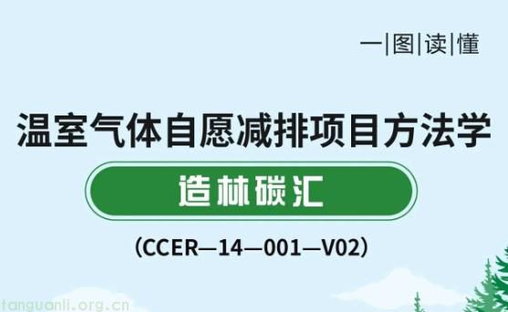 生态环境部发布《温室气体自愿减排项目方法学 造林碳汇（CCER‑14‑001‑V02）》（含图解）