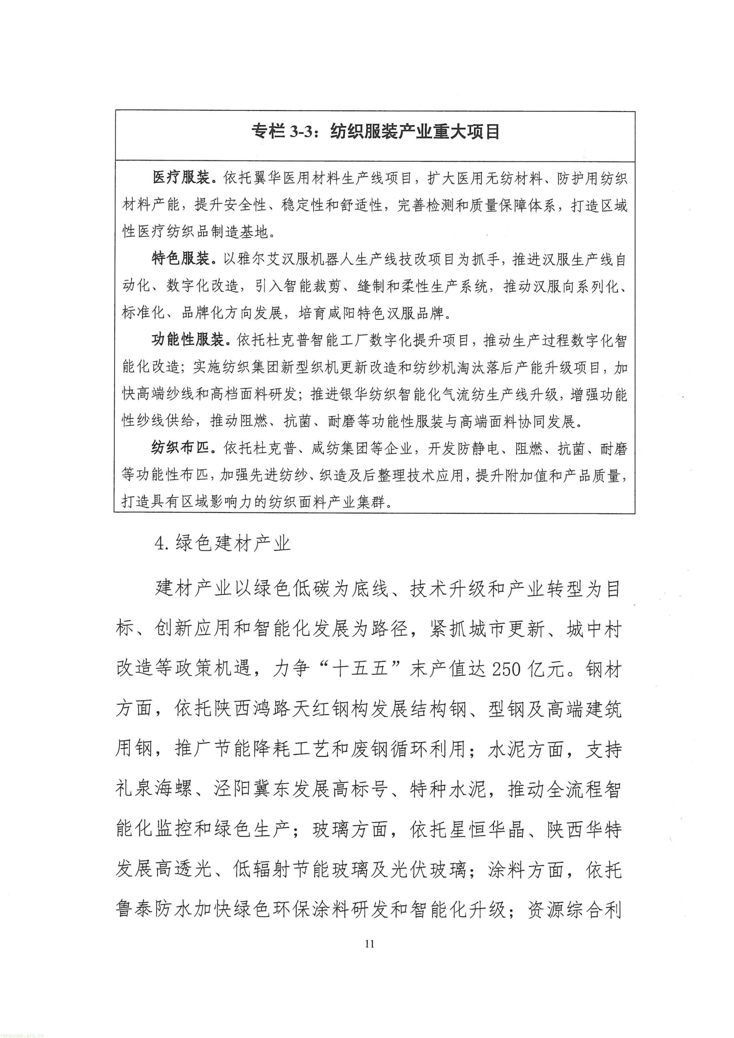 咸阳 “十五五” 新型工业化规划征求意见,划定工业绿色转型硬指标(图14) 关于征求咸阳市十五五工业化发展规划的函_14.jpg